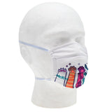 Youths Face Mask - Paws Design