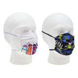 Youths Face Mask - Paws Design